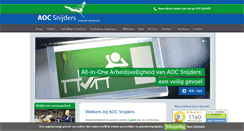 Desktop Screenshot of aoc-snijders.nl